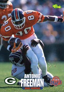 1995 Classic NFL Rookies #71 Antonio Freeman Front