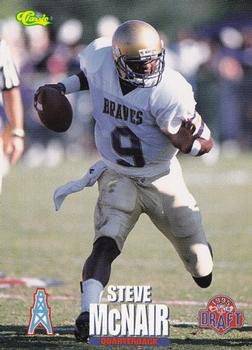 1995 Classic NFL Rookies #69 Steve McNair Front