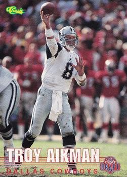 1995 Classic NFL Rookies #109 Troy Aikman Front