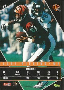 1995 Classic Images Limited Live #57 Carl Pickens Back
