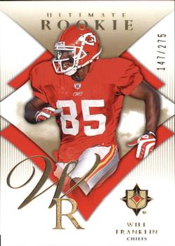 2008 Upper Deck Ultimate Collection #142 Will Franklin Front
