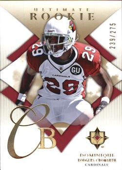 2008 Upper Deck Ultimate Collection #149 Dominique Rodgers-Cromartie Front
