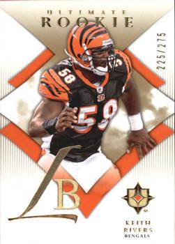 2008 Upper Deck Ultimate Collection #170 Keith Rivers Front
