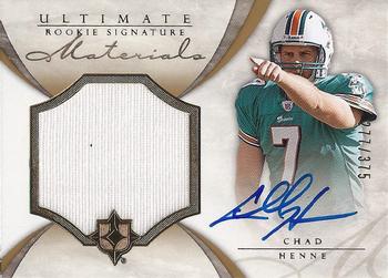 2008 Upper Deck Ultimate Collection #207 Chad Henne Front