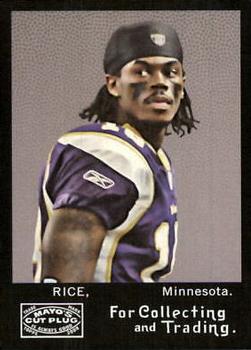 2008 Topps Mayo #33 Sidney Rice Front