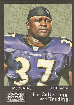 2008 Topps Mayo #93 Le'Ron McClain Front