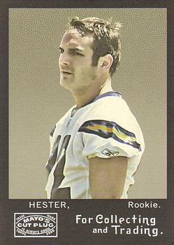 2008 Topps Mayo #330 Jacob Hester Front