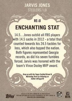 2013 Topps Magic - Rookie Enchantment #RE-JJ Jarvis Jones Back