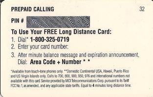 1995 Signature Rookies Auto-Phonex - Phone Card Autographs #32 Steve Ingram Back