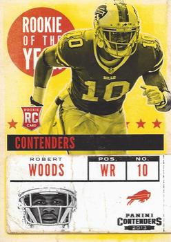 2013 Panini Contenders - Rookie of the Year Contenders #11 Robert Woods Front