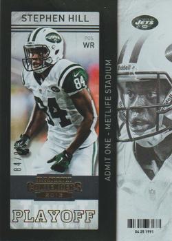 2013 Panini Contenders - Playoff Ticket #56 Stephen Hill Front