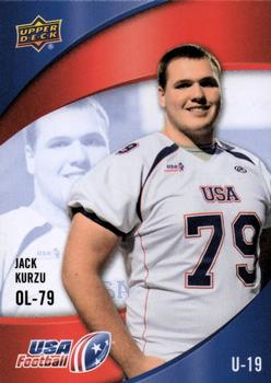 2013 Upper Deck USA Football #9 Jack Kurzu Front