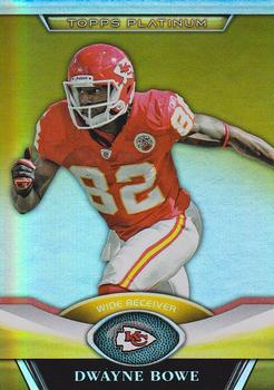 2011 Topps Platinum - Thick Stock #121 Dwayne Bowe Front