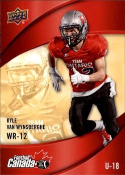 2013 Upper Deck USA Football - Team Canada #C-5 Kyle Van Wynsberghe Front
