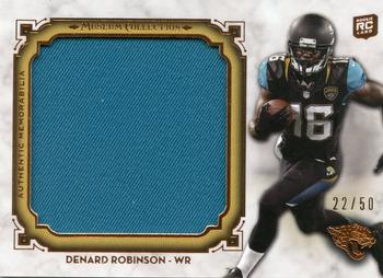 2013 Topps Museum Collection - Jumbo Relics Copper #MJR-DR Denard Robinson Front