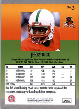 2013 Fleer Retro #3 Jerry Rice Back