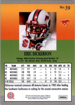 2013 Fleer Retro #39 Eric Dickerson Back