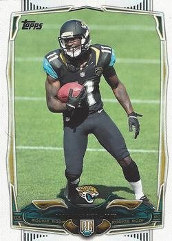 2014 Topps #431 Marqise Lee Front