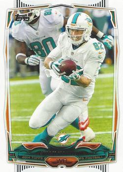 2014 Topps #154 Brian Hartline Front