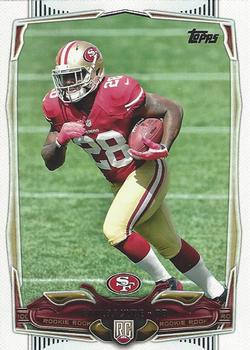 2014 Topps #383 Carlos Hyde Front