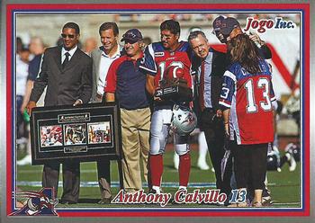 2011 JOGO - All-Time Record #NNO Anthony Calvillo Front