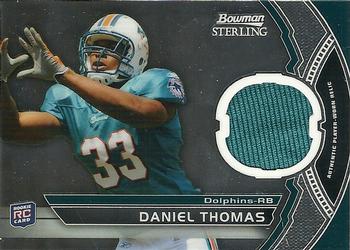2011 Bowman Sterling - Relic #BSR-DT Daniel Thomas Front