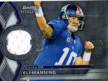 2011 Bowman Sterling - Relic #BSR-EM Eli Manning Front