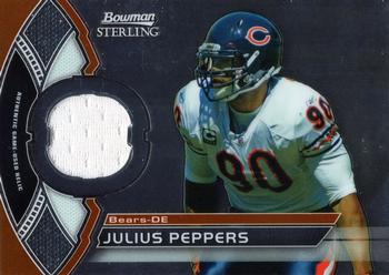 2011 Bowman Sterling - Relic #BSR-JP Julius Peppers Front