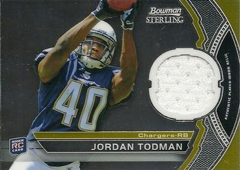 2011 Bowman Sterling - Relic #BSR-JT Jordan Todman Front