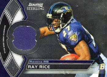 2011 Bowman Sterling - Relic #BSR-RR Ray Rice Front