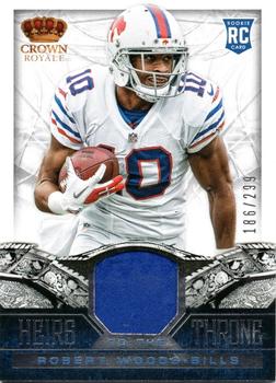 2013 Panini Crown Royale - Heirs to the Throne Materials #31 Robert Woods Front