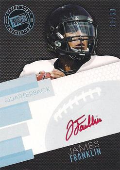 2014 Press Pass - Autographs Blue Red Ink #PPS-JF James Franklin Front