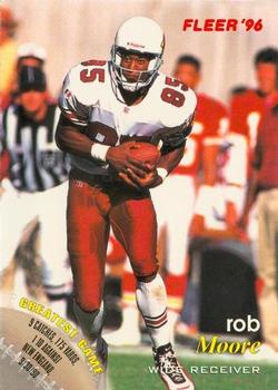 1996 Fleer Shell FACT #33 Rob Moore Front