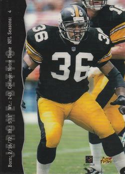 1996 Playoff Leatherbound #6 Jerome Bettis Back
