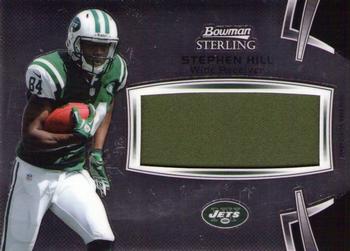 2012 Bowman Sterling - Rookie Relics #BSJRR-SH Stephen Hill Front