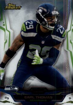 2014 Finest #11 Earl Thomas Front