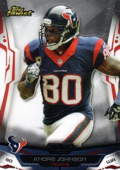 2014 Finest #78 Andre Johnson Front