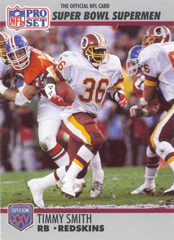 1990-91 Pro Set Super Bowl XXV Silver Anniversary Commemorative #43 Timmy Smith Front