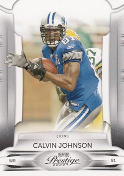 2009 Playoff Prestige #34 Calvin Johnson Front