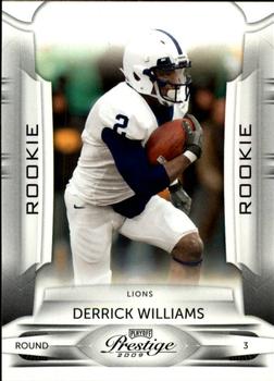 2009 Playoff Prestige #134a Derrick Williams Front