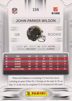 2009 Playoff Prestige #156 John Parker Wilson Back