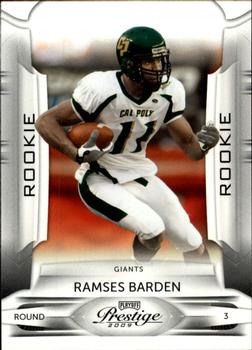 2009 Playoff Prestige #191a Ramses Barden Front
