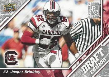 2009 Upper Deck Draft Edition #60 Jasper Brinkley Front