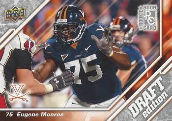 2009 Upper Deck Draft Edition #107 Eugene Monroe Front