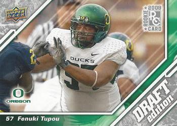 2009 Upper Deck Draft Edition #112 Fenuki Tupou Front