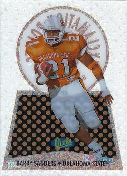 2013 Fleer Retro - Ultra Exclamation Points #EP-3 Barry Sanders Front