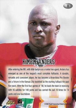 1998 Playoff Momentum Retail #8 Kimble Anders Back
