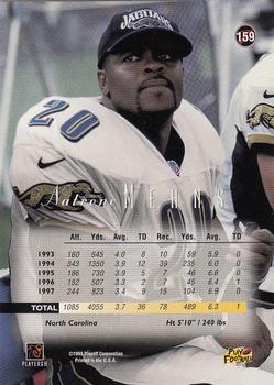 1998 Playoff Prestige Retail #159 Natrone Means Back