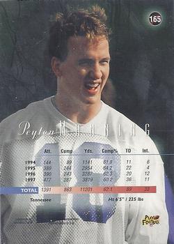 1998 Playoff Prestige Retail #165 Peyton Manning Back
