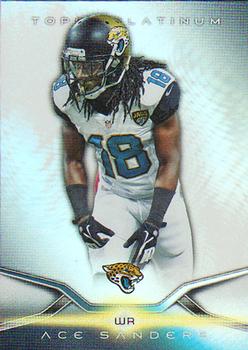 2014 Topps Platinum #64 Ace Sanders Front